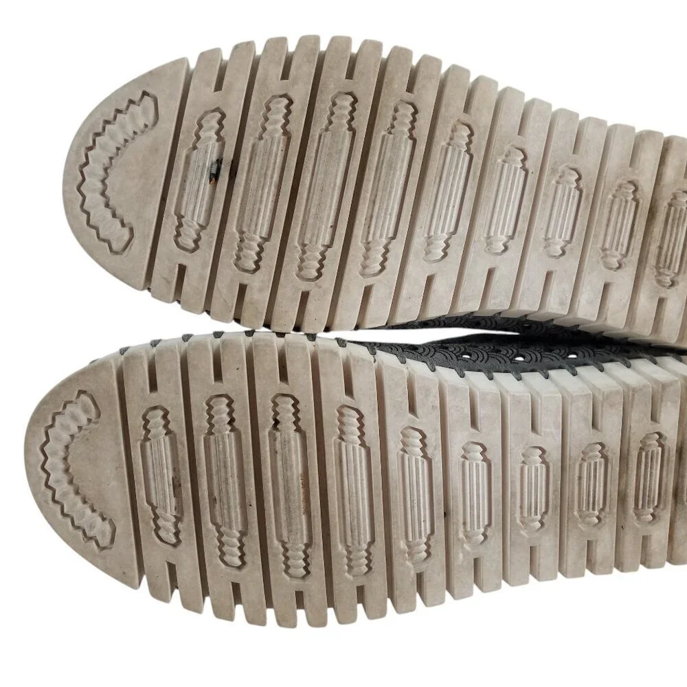 Ilse Jacobsen Tulip Slip On Gray Perforated Comfort Shoes Size 40 US 9.5-10